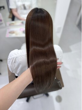 ハピネス 梅田茶屋町店(HAPPINESS) 韓国風/レイヤーカット/顔周り/顔まわり/髪質改善/ベージュ