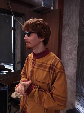 ブロック ジャポン(bloc japon) ブリーチパーマ　マッシュウルフ