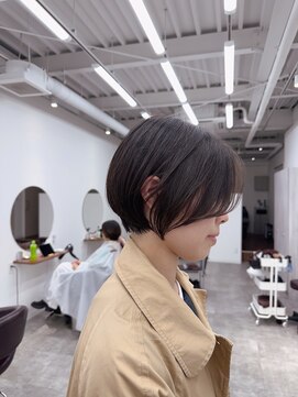 シー 北千住(sii.) 乾かしてキマるショートボブ/丸みショート/ショートカット