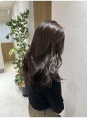 顔周りカット小顔似合わせカット アッシュベージュ