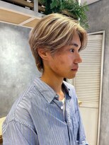 ラボヌールヘアー オリビエ 北千住店(La Bonheur hair Olivier)&nbsp;ミルクティーグレージュ！色落ちを考えたハイトーン！