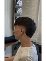 クフィア メンズヘアー カンポ 難波店(CUFFIA MEN'S HAIR CAMPO)&nbsp;ガイルヘアマレットヘアツイストスパイラルバズカット