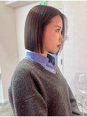 まとまり重視の大人ボブ