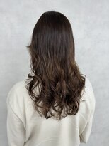アース 新越谷店(HAIR&MAKE EARTH) 自然な仕上がり☆コテ巻き風パーマ