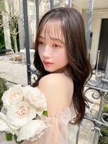 レア 表参道(L'ea)&nbsp;◎ピンクベージュ前髪イメチェンアンブレラカラークールショート