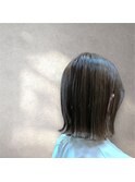 切りっぱなしボブ