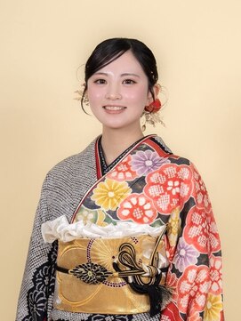 美容室 びゃんびゃん 社店 成人式/ヘアセット/着物ヘア/着物レンタル/着付/イメチェン