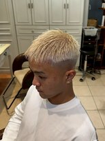 メンズ アルス(Men's ARS)&nbsp;スペインカール極道パーマメンズマッシュマンバンショート