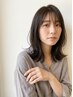 カット×リタッチカラー【根元】×トリートメント￥8300～