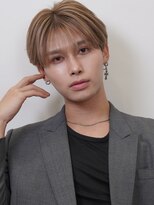 ガウディ 池袋店(Gaudi) メンズカット×ラウンドマッシュ×ブリーチ