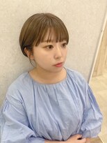 オーシー 志比口店(O'sea) #ヘーゼルベージュ×ショートボブ