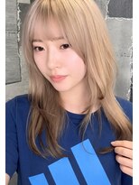 アース 郡山コスモス通り店(HAIR&MAKE EARTH)&nbsp;ゴールド×ブラウンのグラデーションカラー