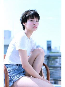 マイティ バイ エイチ(mighty by H) mighty【Nuance-short】ダークアッシュ×フレンチマッシュ