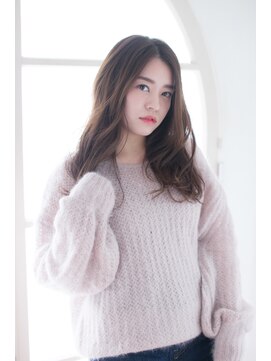 カリン 横浜店(carin) 【carin 横浜】外国人風セミディ【レイヤーロング/艶カラー】