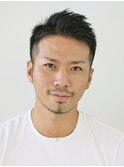 【ヘッドスパ&髪質改善】メリハリデザインショート/front