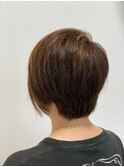 アシメショートボブ