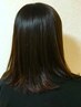 カット+縮毛矯正≪エステシモ美容液コース≫　￥15480