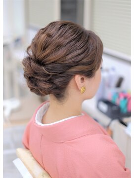 リサ 恵比寿(risa.) お着物にも合うルーズアップ☆