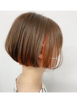 マルクラフ(hair shop Marque Laugh)&nbsp;インナーアプリコットモードベージュ