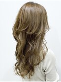 ◎毛流れが綺麗に出るロングウルフハイレイヤー　くびれカット