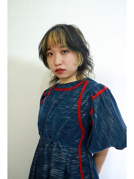 ヘアーリゾート ルアーナ(hair resort LUANA) ポイントデザインブリーチ