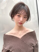 トリコ心斎橋(trico) 韓国女優風ひし形フラットショートヘアー☆