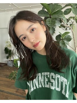 ベル 銀座並木通り店(Belle) 2wayバング×外ハネミディアム＊