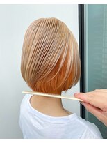 ボアップ 京橋店(boappu)&nbsp;＃インナーカラー#インナーオレンジ#ハイトーンカラー