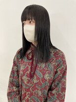 エンドリンク(endlink)&nbsp;切りっぱなしロブ×ブラックカラー