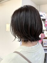 クオリス 上板橋店(QUALIS)&nbsp;大人可愛いひし形くびれボブ/外ハネボブ/ナチュラルブラウン