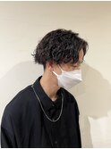 大人気波巻きパーマ