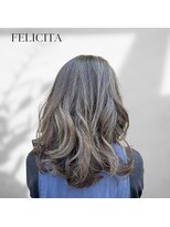 フェリシータ リコルソ(FELICITA RicorsO) 【FELICITA】ハイライトオリーブグレージュ《大里》