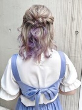 ディア(.eer) ヴィルシェーンハイト髪型/髪色/ヘアアレンジ/ツイステカラー