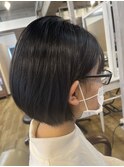 ナチュラルショートボブ