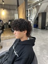 ビカムメンズヘアー 栄店(become men's hair)&nbsp;波巻きマッシュウルフ