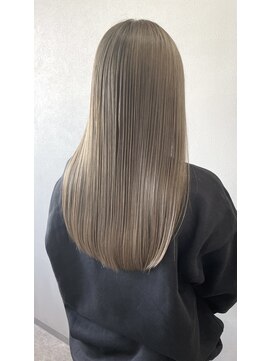 リブール 西尾店(libuR) ミディアム／トリートメント／西尾／碧南／髪質改善／ベージュ