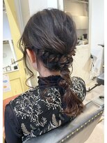 ゴッソ(gosso)&nbsp;ヘアアレンジ編みおろし