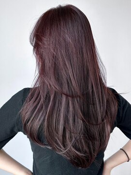 アイティーバイアルバム 藤沢店(IT by ALBUM) ピンクヘアー秋色透明感カラー_ba469951