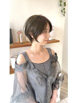 ルヴェール 茜部店(Le Vert) オリーブベージュのくびれショート