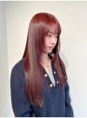 ◎韓国ヘアー顔周りレイヤーおくれ毛前髪万代新潟