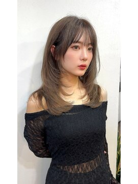 リコバイアフロート(riko by afloat) レイヤーカット/レイヤーロング/ラベンダーミルクティー吉祥寺