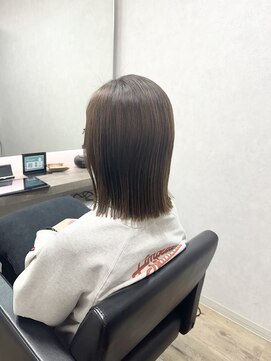 シュガー バイ エクラート 立川南口店(SUGAR by ECLART) 切りっぱなしロブ/切りっぱなしボブ/ロブ/ボブ/立川/立川南口