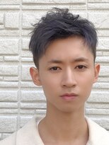 ハレ ヘアサロン(Hale hair salon)&nbsp;【Hale】ブルーブラックNo2658韓国マッシュスペインカール