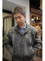 ゼスト クレス(ZEST Cres)&nbsp;【立川CRESまなと】オリーブベージュ×スパイキーショート