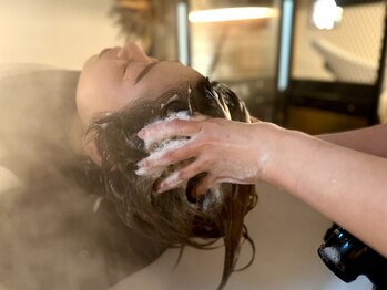 ソバニ(SOVANI)の写真/《SOVANIこだわりヘッドスパ》寝落ち率高め◇頑張るあなたに癒しのご褒美タイムを◎髪と心をリフレッシュ♪