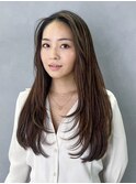 ロング美髪ウルフレイヤー顔周りレイヤー_ba544681