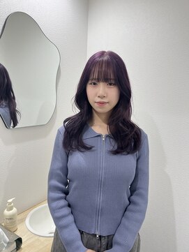 モニカ 栄店(MONIQA) 紫カラー