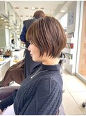 【20代・30代奈良】まとまり艶ショートボブ/髪質改善／うるは
