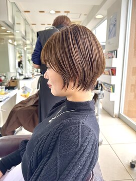 ハピネス 西大寺店(Happiness) 【20代・30代奈良】まとまり艶ショートボブ/髪質改善／うるは