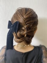 ミークスタイルヘアー(Miiku.style.hair) 洋装パーティーヘアセット